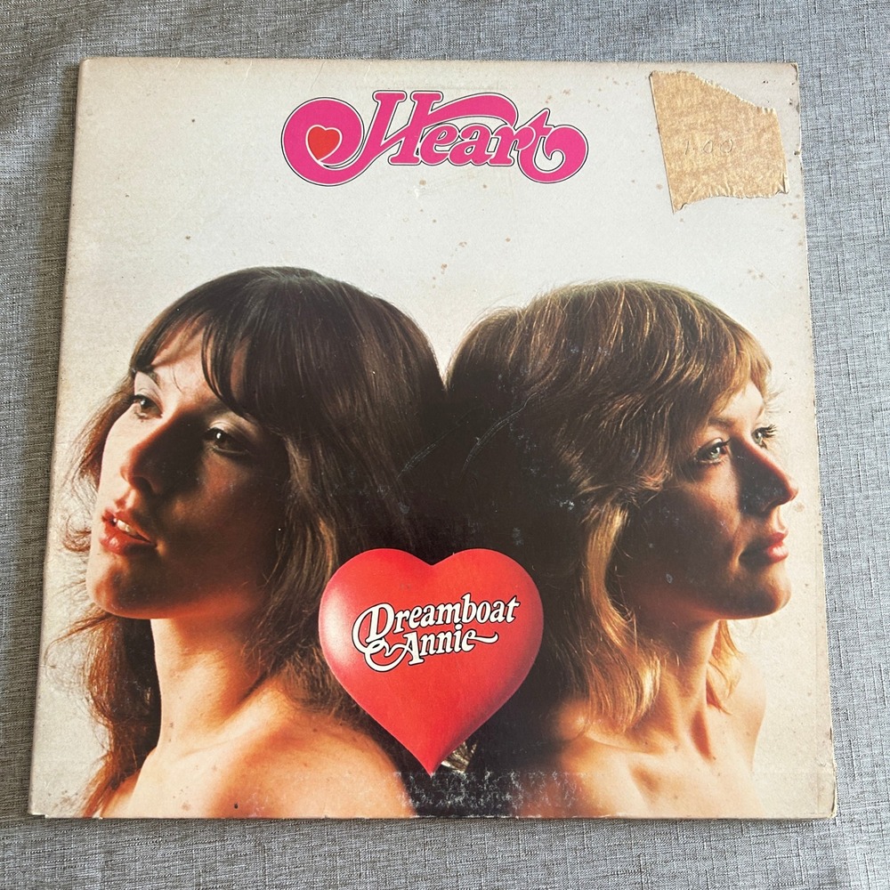 Heart Dreamboat Annie Vinyl LP 1976 Mushroom Records MRS-5005 Rock Good 12" LP